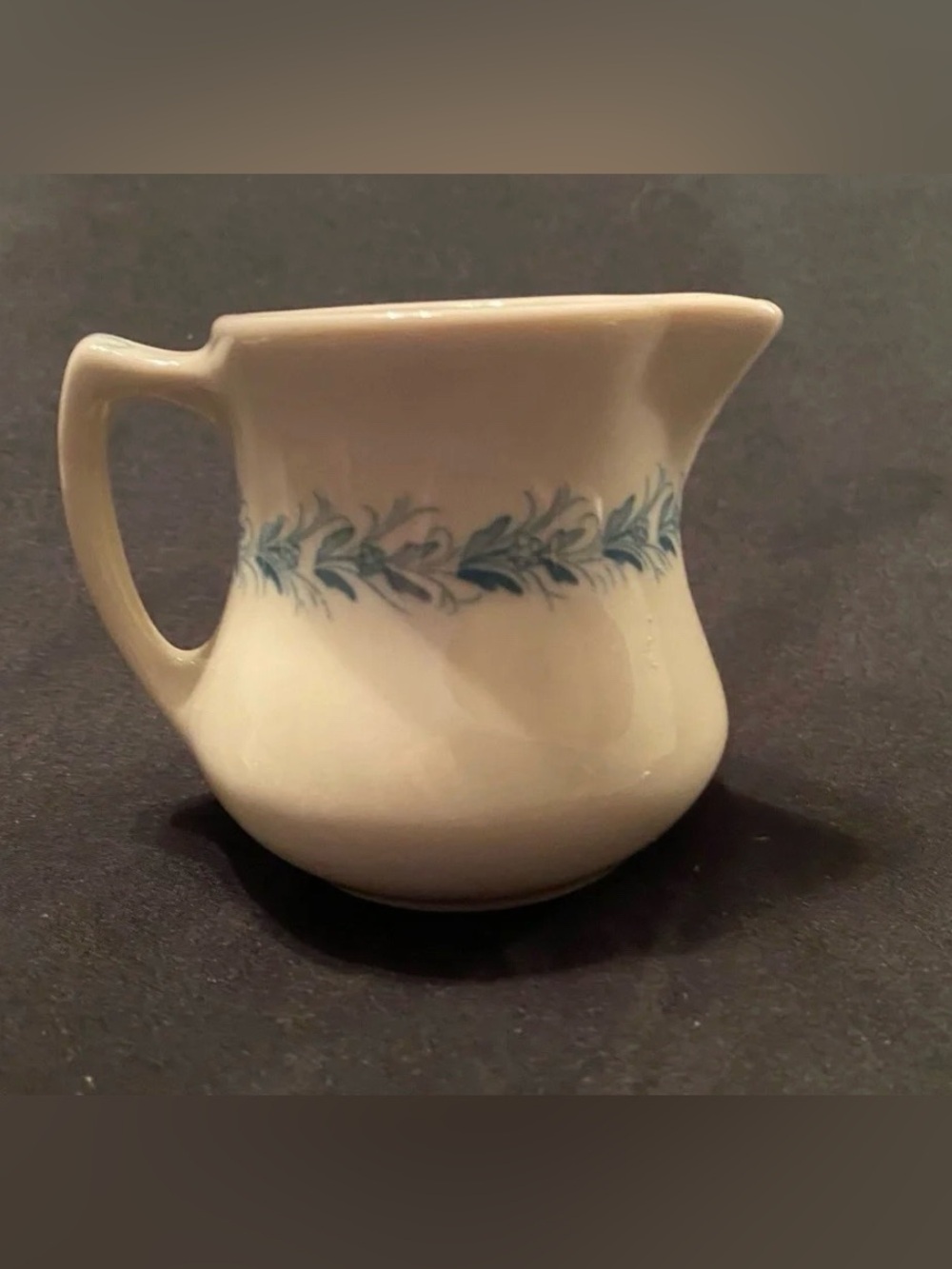 Stoneware Pottery Shenango China New Castle PA Restaurant Ware Cream Pitcher 6"